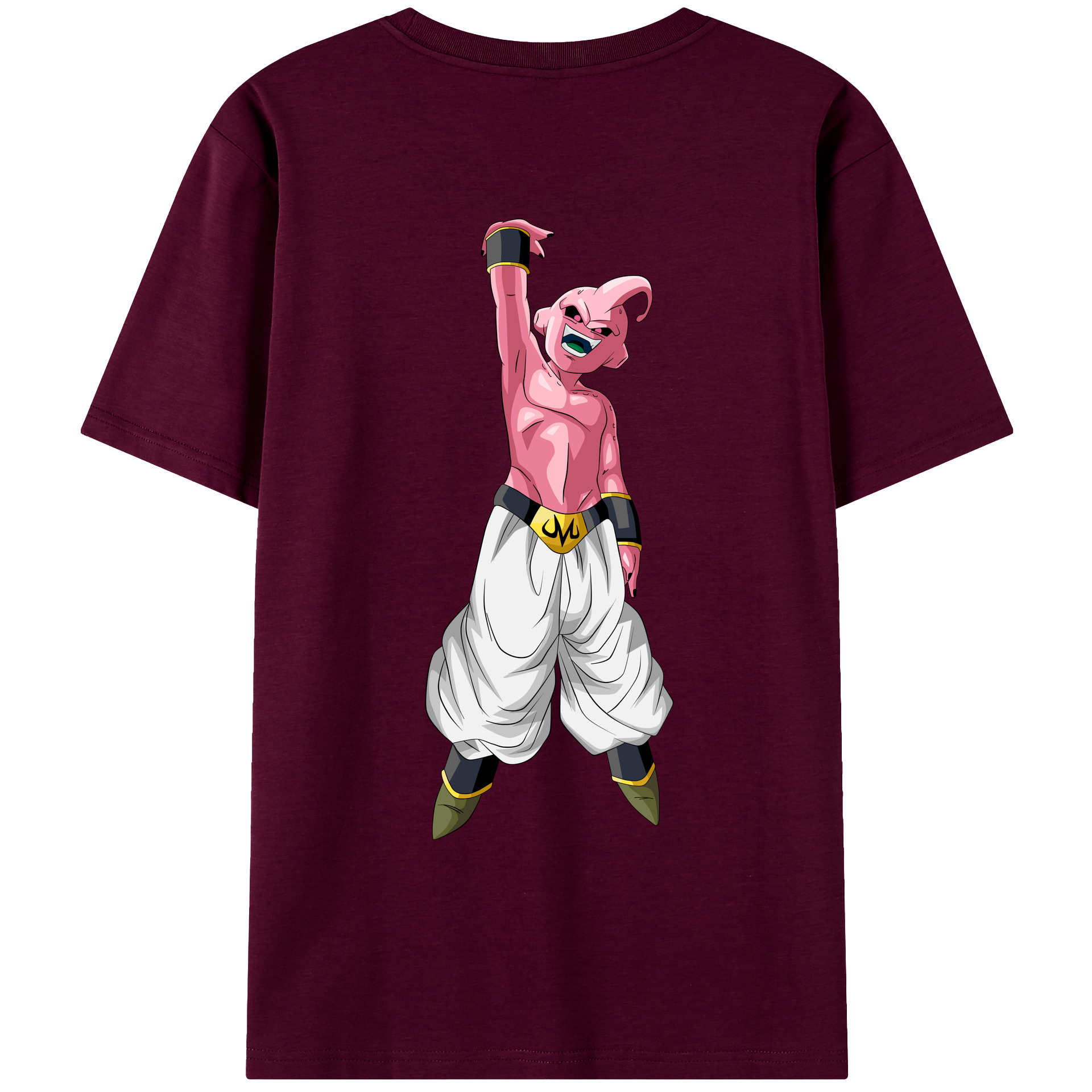 （画像用） ドラゴンボール 魔人ブウ DRAGON BALL Majin Buu レディース半袖Tシャツ(バックプリント)